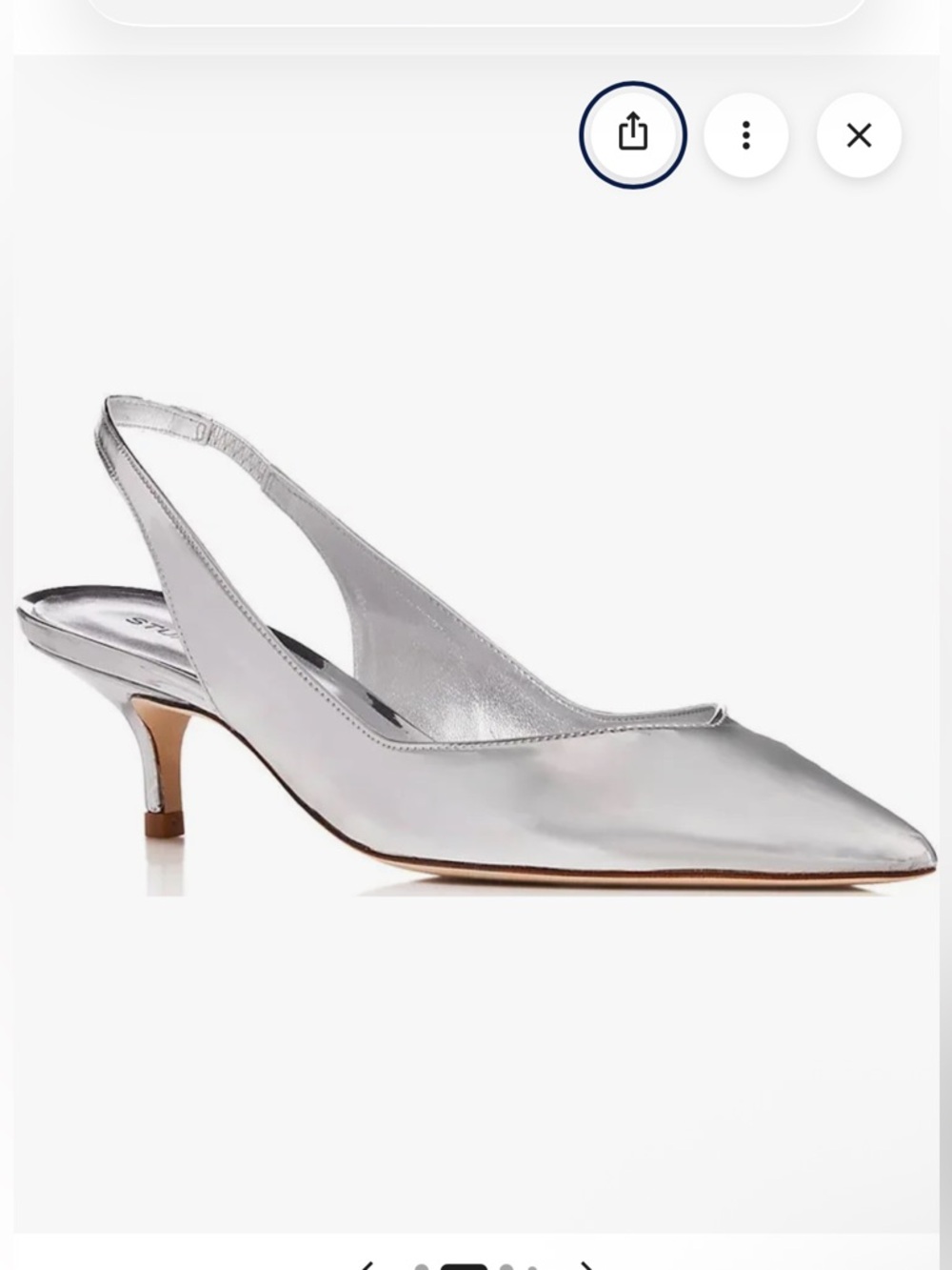 Stuart Weitzman Eva 50 Slingbacks